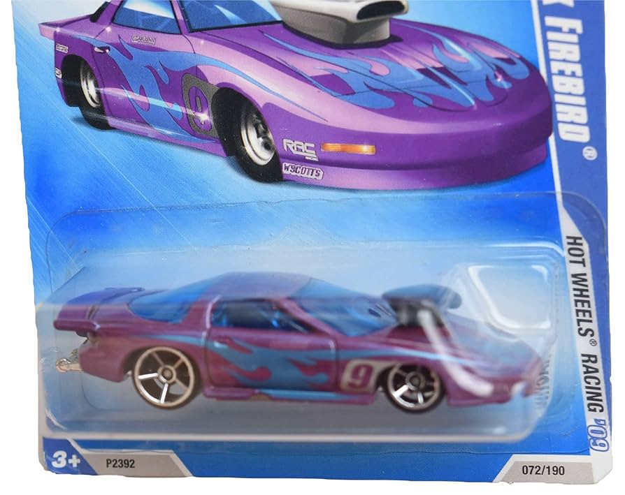 Amazon.com: Hot Wheels Firebird, Purple 72/190 '09 Racing